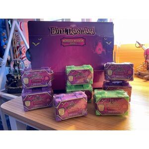 Lot Of 6 Hotel Transylvania Monster Mayhem Chest Green Purple Series 1 F…